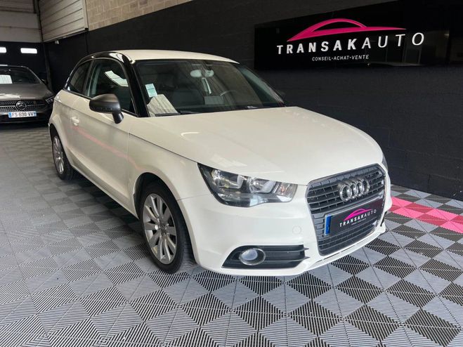 Audi A1 1.2 tfsi 86 cv attraction - entretien a  Blanc de 2013
