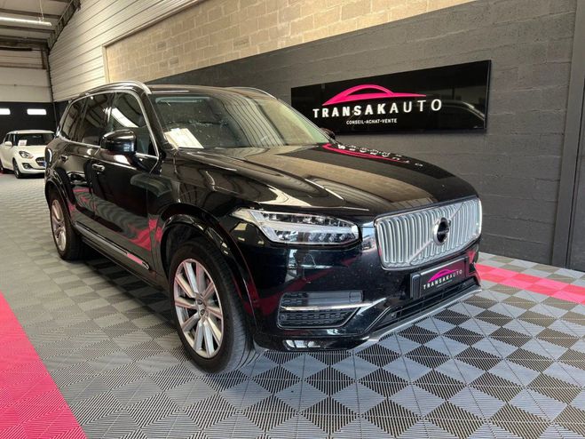 Volvo XC90 inscription d5 awd 2.0 tdi 224 cv geartr Noir de 2016