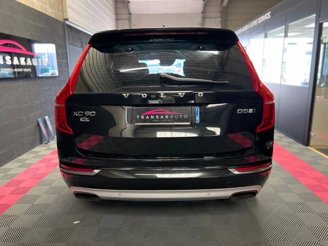 Volvo XC90 inscription d5 awd 2.0 tdi 224 cv geartr Noir de 2016