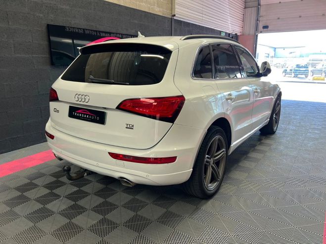 Audi Q5 avus 3.0 tdi v6 245 cv quattro s tronic  Blanc de 2014