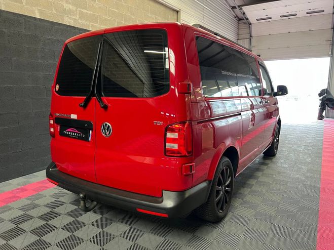 Volkswagen Transporter fourgon vitre l1h1 2.0 tdi 150 cv - atte Rouge de 2016