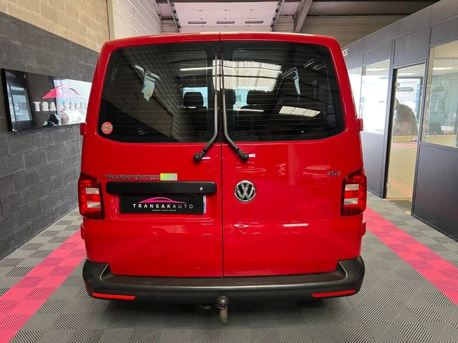 Volkswagen Transporter fourgon vitre l1h1 2.0 tdi 150 cv - atte Rouge de 2016