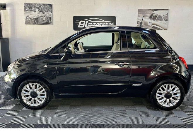 Fiat 500 1.2i 69 Lounge Noir de 2016