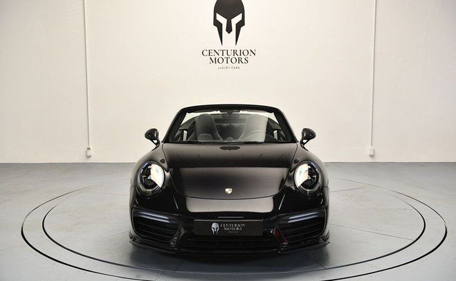 Porsche 911 991 turbo s cabriolet Noir de 2017