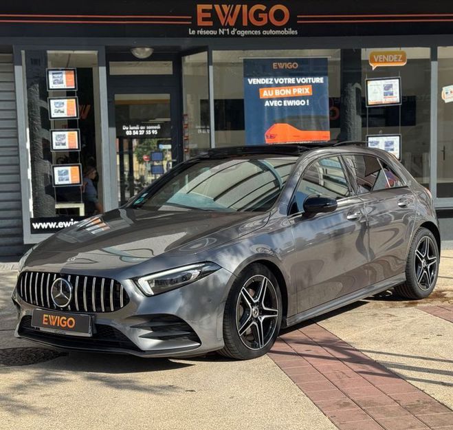 Mercedes Classe A 1.3 200 163CH AMG LINE 7G-DCT BURMESTER  Gris de 2018