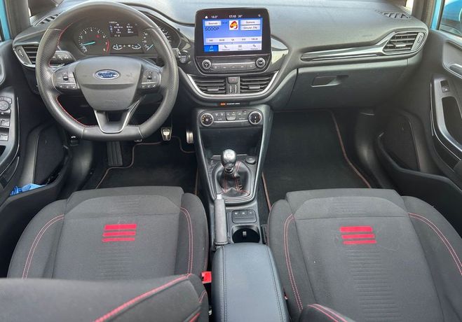 Ford Fiesta 1.0 Flexifuel 95ch ST-Line 5p Entretien  Bleu de 2022