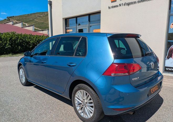 Volkswagen Golf 1.2 TSI 105cv BLUEMOTION CUP RADAR AV-AR Bleu de 2014