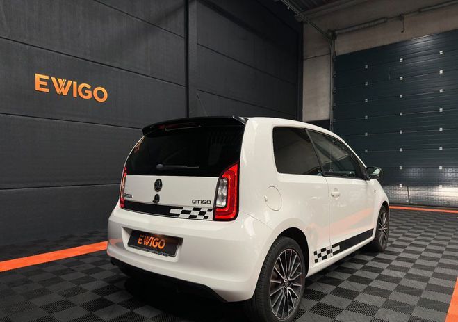 Skoda Citigo 1.0 MPI 75Ch MONTE CARLO START-STOP BLUE Blanc de 2019