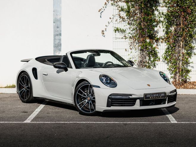 Porsche 911 TYPE 992 TURBO CABRIOLET PDK 580 CV - MO Craie de 2021