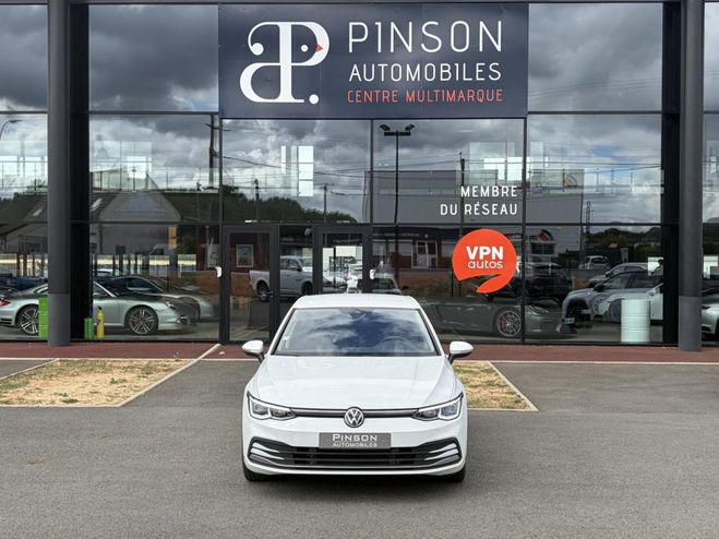 Volkswagen Golf 1.5 eTSI OPF - 150 - BV DSG 7 VIII BERLI Blanc de 2021