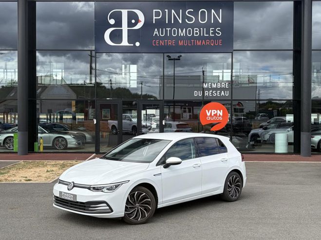 Volkswagen Golf 1.5 eTSI OPF - 150 - BV DSG 7 VIII BERLI Blanc de 2021