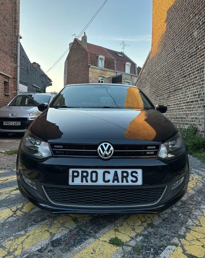 Volkswagen Polo 6R 1,6 TDI Noir de 2013