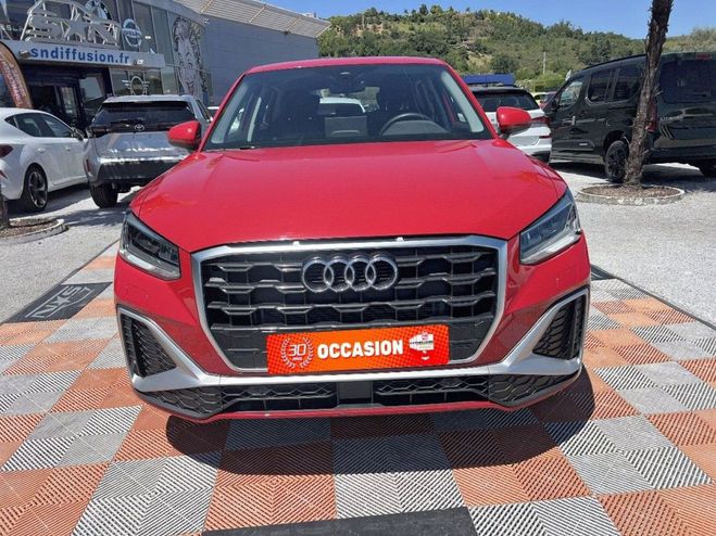 Audi Q2 30 TDI 116 S LINE Ext GPS Cam�ra Keyless Rouge Fonc� de 2025