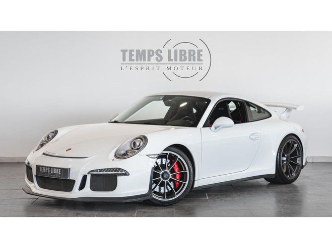 Porsche 911 3.8i - 475 - BV PDK TYPE 991 COUPE GT3 P BLANC de 2014