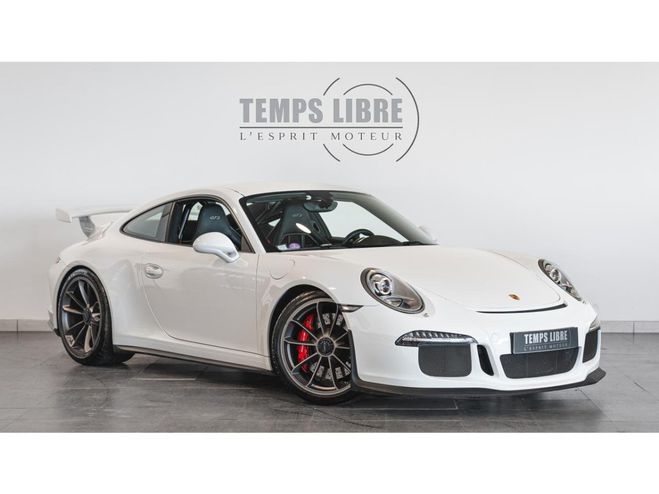 Porsche 911 3.8i - 475 - BV PDK TYPE 991 COUPE GT3 P BLANC de 2014