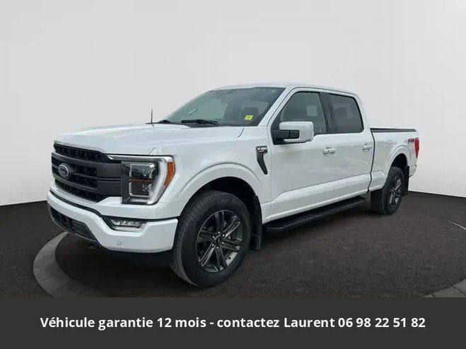 Ford F150 lariat ethanol 5.0l supercrew 4x4 tout c Blanc de 2023