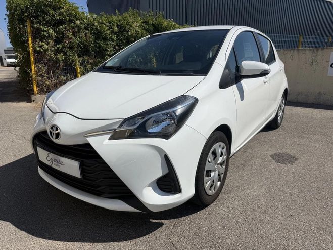 Toyota Yaris 1.0 VVTi 72ch France Connect - Carplay - Blanc de 2019