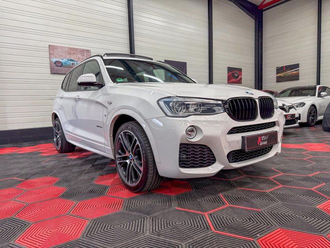 BMW X3 xDrive30d 258 BVA8 M Sport LCI Toit Ouvr BLANC de 2016