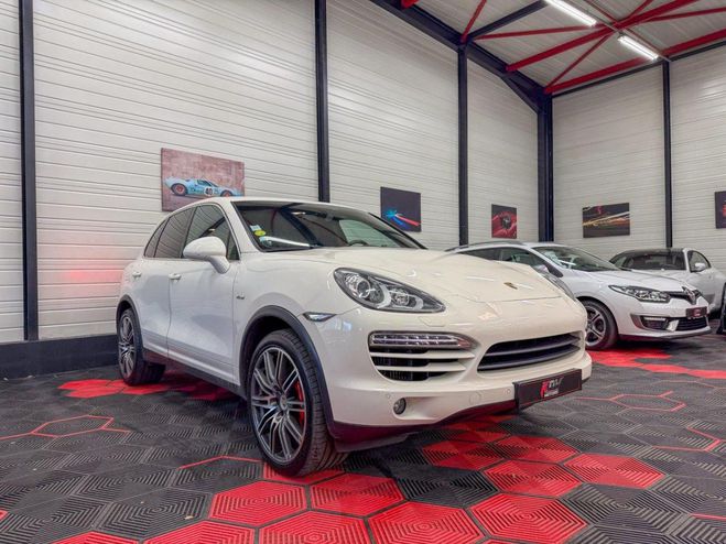 Porsche Cayenne 3.0 V6 TDI 245 BVA Tiptronic S BLANC de 2011