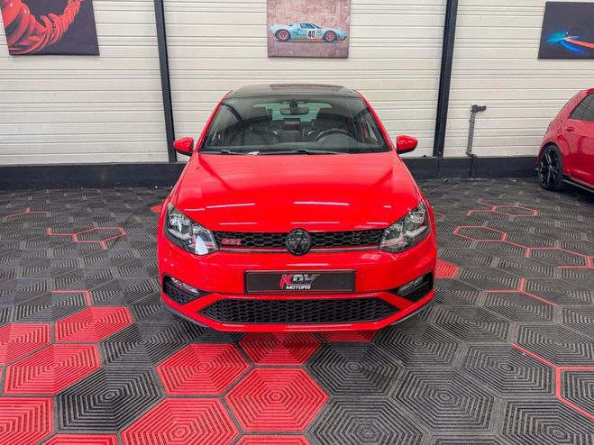 Volkswagen Polo GTI 1.8 TSI 192 DSG7 Toit pano ROUGE de 2016
