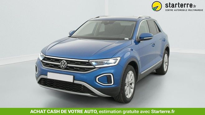 Volkswagen T Roc 1.5 TSI EVO 150 Start/Stop DSG7 Style Bleu de 2022
