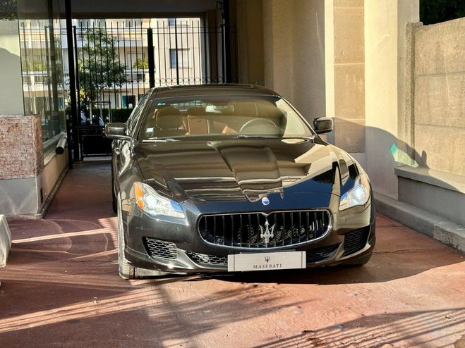 Maserati Quattroporte 3.0 V6 410 SQ4 NERO RIBELLE (noir paillet�) de 2014