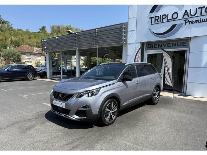 Peugeot 5008 1.5 BlueHDi - 130 - BV EAT8 7 places GT  GRIS CLAIR de 2019