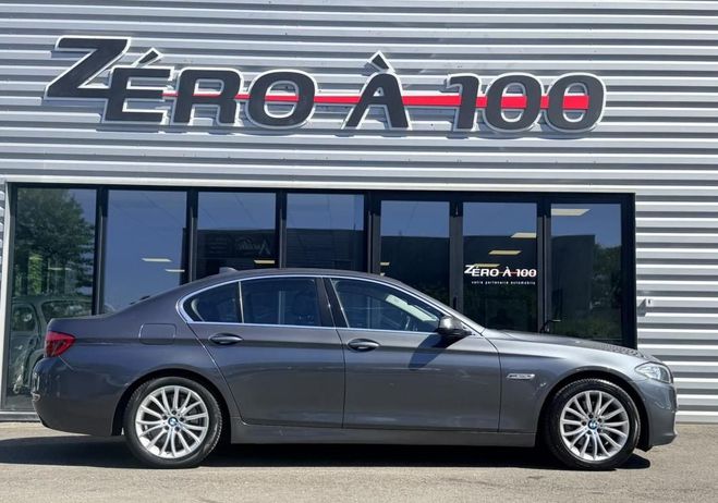 BMW Serie 5 518D LCI luxury 2L 150ch ( camera 360, a Gris de 2016