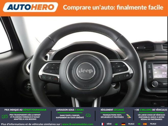 Jeep Renegade 1.0 120 ch BVM Bleu M�tallique de 2021