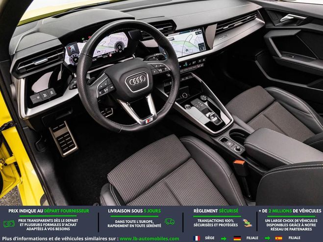 Audi A3 40 TFSI 190 BVA Quattro Jaune M�tallique de 2023
