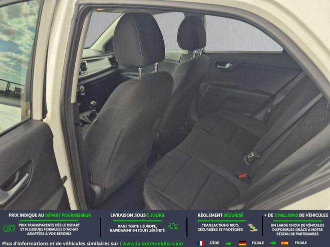 Kia Rio 1.2L 84 ch Blanc de 2017