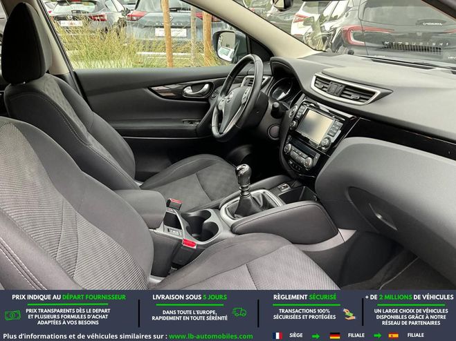 Nissan Qashqai 1.2 DIG-T 115 BVM Noir de 2017