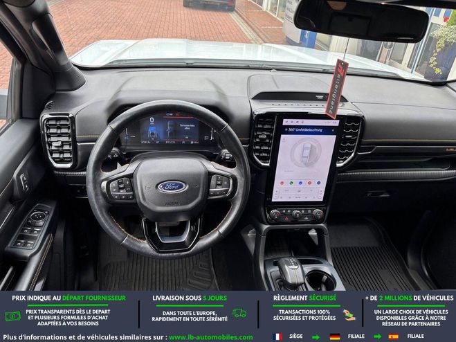 Ford Ranger DOUBLE CABINE 3.0 V6 288 CH BVA Blanc de 2023