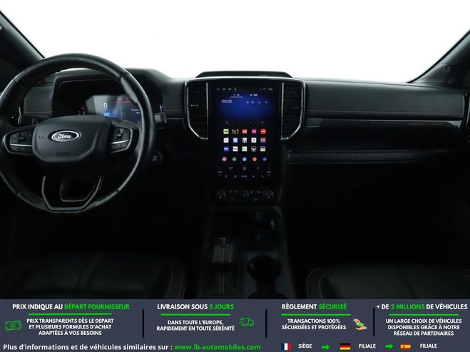 Ford Ranger DOUBLE CABINE 2.0 205 CH BVA e-4WD Argent� M�tallique de 2023