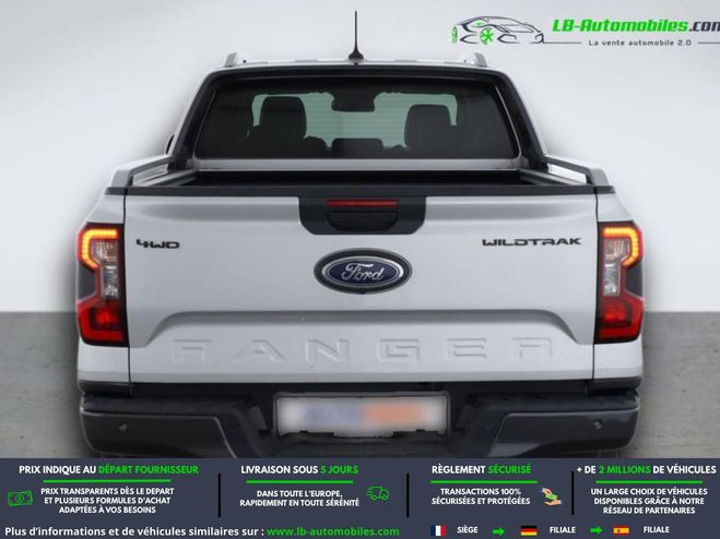 Ford Ranger DOUBLE CABINE 2.0 205 CH BVA e-4WD Argent� M�tallique de 2023