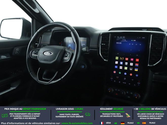 Ford Ranger DOUBLE CABINE 2.0 205 CH BVA e-4WD Argent� M�tallique de 2023