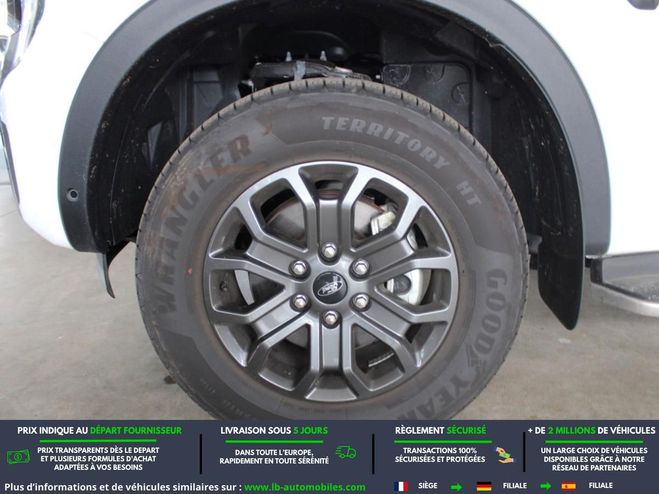 Ford Ranger DOUBLE CABINE 2.0 205 CH BVA e-4WD Blanc de 2025