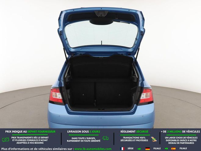 Skoda Fabia 1.2 TSI 90 ch Bleu M�tallique de 2016