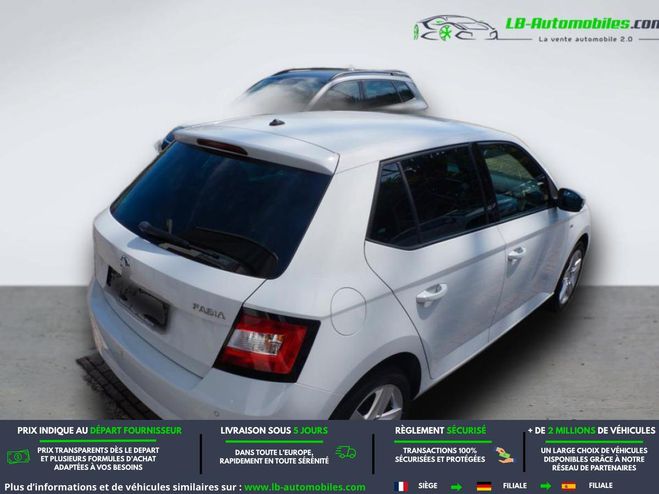 Skoda Fabia 1.2 TSI 90 ch Blanc M�tallique de 2017