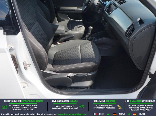 Skoda Fabia 1.2 TSI 90 ch Blanc M�tallique de 2017