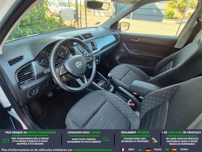 Skoda Fabia 1.2 TSI 90 ch Blanc de 2017