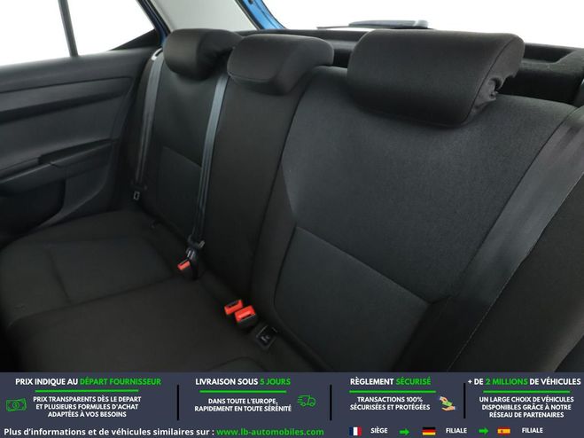 Skoda Fabia 1.2 TSI 90 ch Bleu M�tallique de 2016