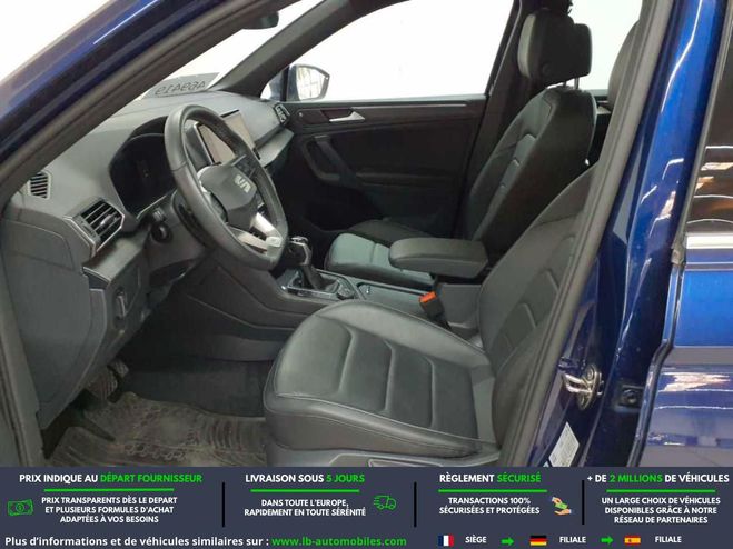 Seat Tarraco 2.0 TDI 200 ch  BVA  5 pl Bleu M�tallique de 2021