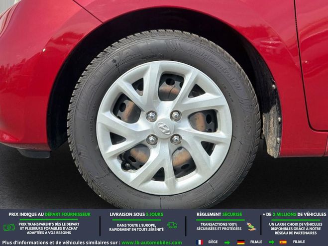 Hyundai I10 1.2 87 BVM Rouge de 2018