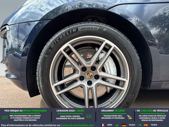Porsche Macan Turbo 3.0 440 ch Bleu M�tallique de 2020