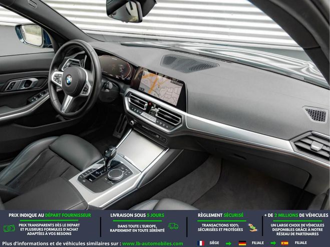 BMW Serie 3 M340i xDrive 374 ch BVA Bleu M�tallique de 2020