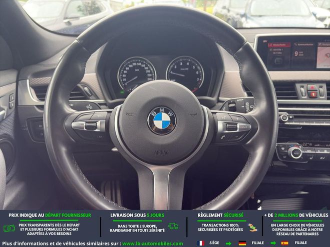 BMW X2 sDrive 18i 140 ch BVA Noir M�tallique de 2020