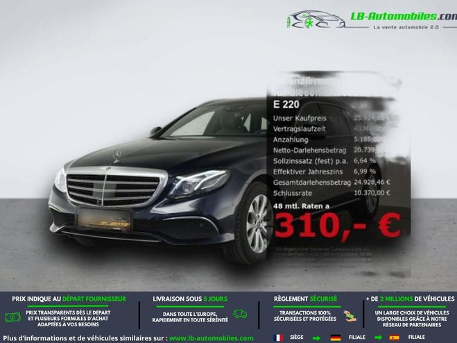 Mercedes Classe E 220 d BVA Bleu M�tallique de 2017
