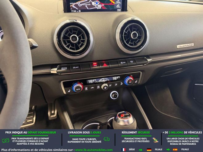 Audi RS3 2.5 TFSI 400 BVA Quattro Noir M�tallique de 2017