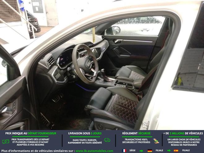Audi RSQ3 2.5 TFSI 400 ch BVA Blanc M�tallique de 2021